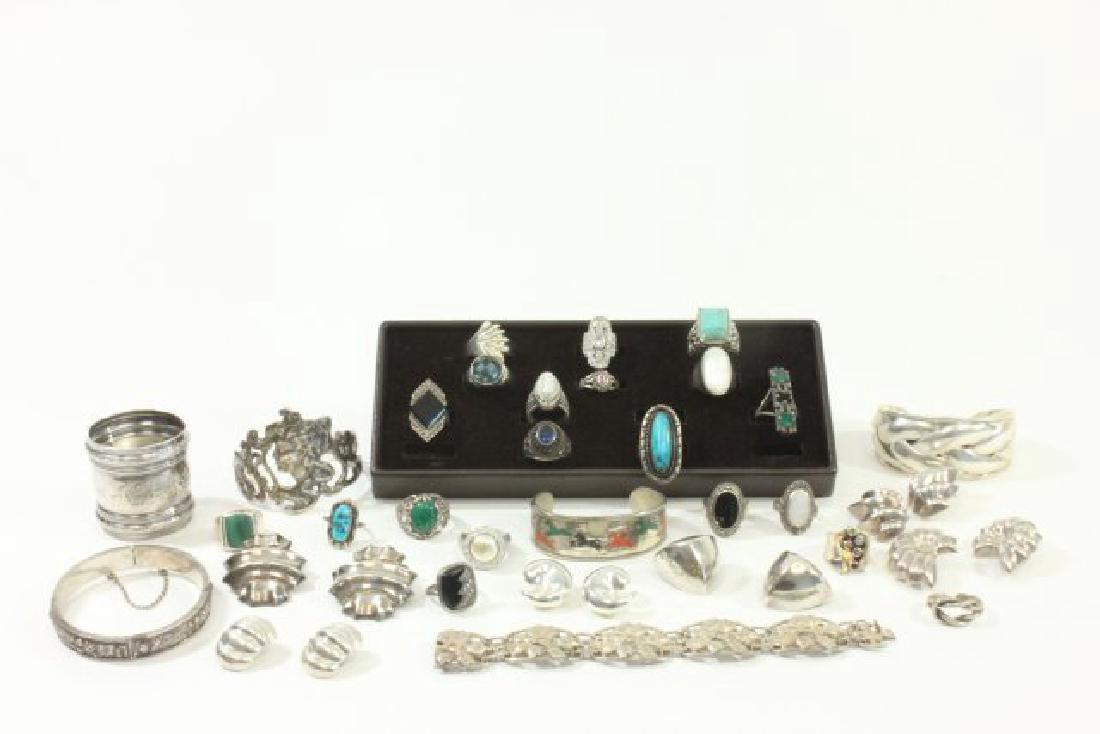 Tray Lot of 925 & Sterling Silver (1 of 6)