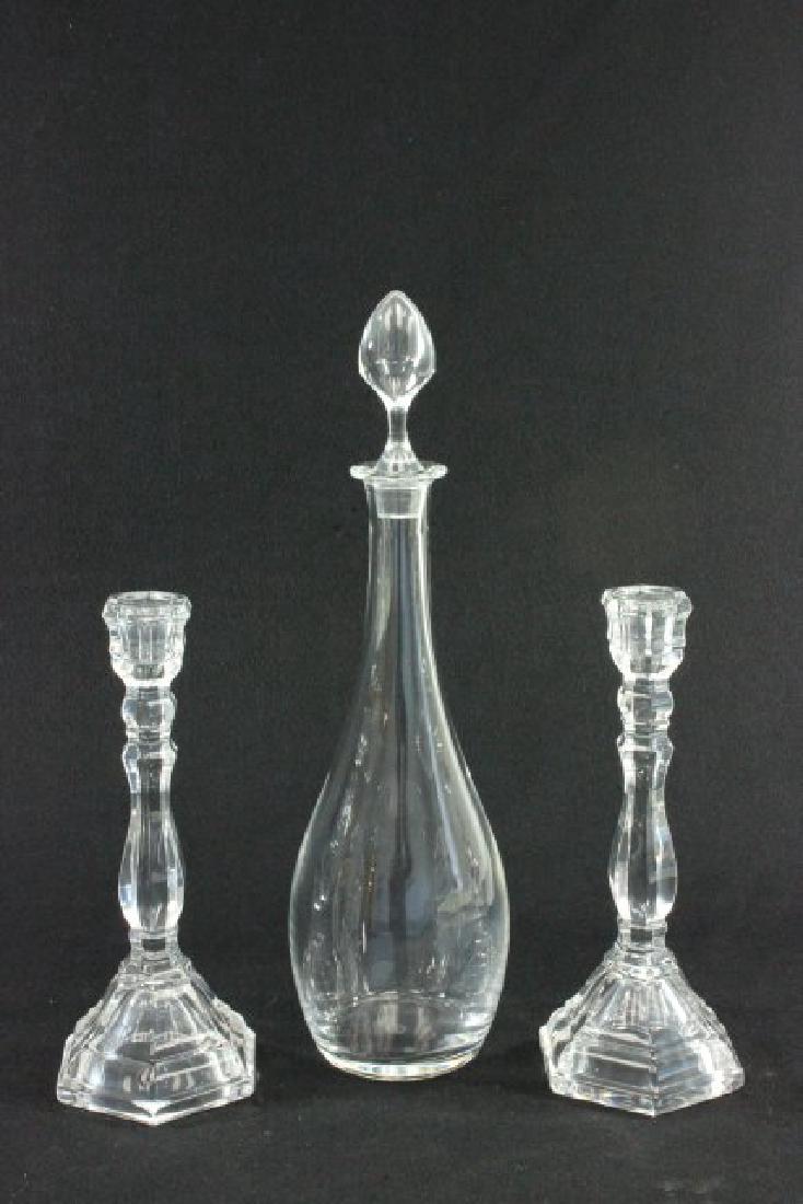 Pr Tiffany Crystal Candelabra & Baccarat Decanter (1 of 9)
