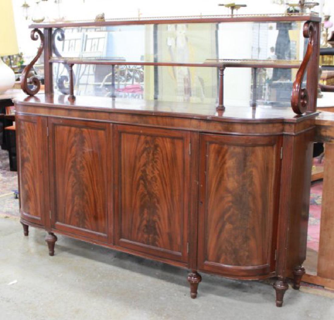 Circa 1930s Regency Style Mahogany Sideboard (1 of 5)