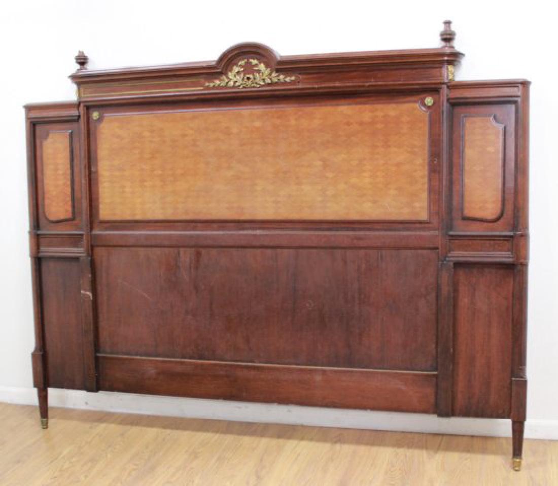 King Size Inlaid French Headboard (1 of 5)