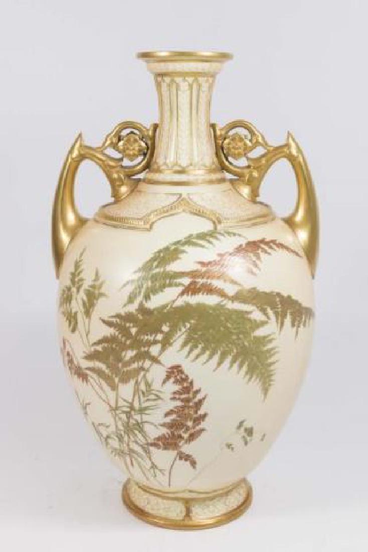 Royal Worcester Vase: Approx. 16 1/2" H. (6133)