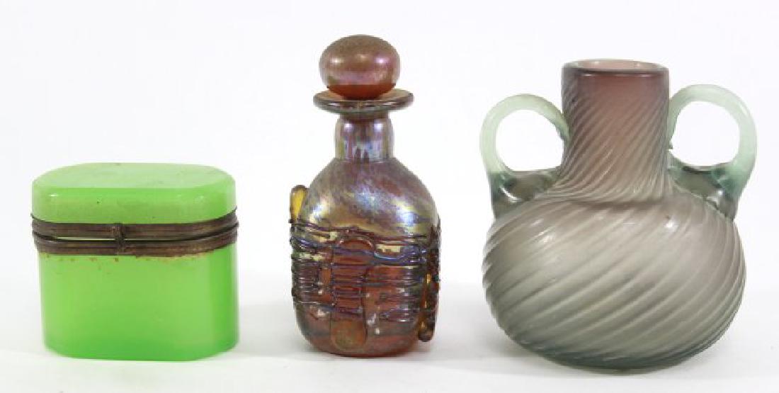 Lot of 3 Glass Items (1 of 5)