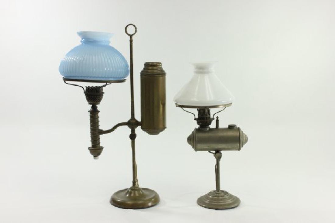 2 Brass Student Lamps (1 of 6)