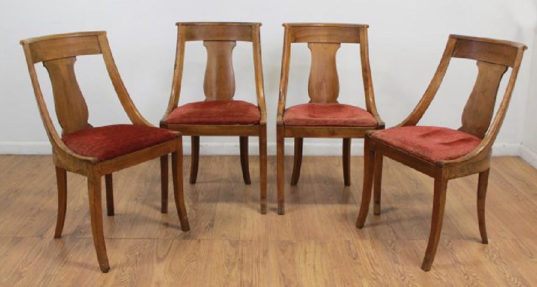 Set 4 Regency Style Side Chairs (1 of 5)