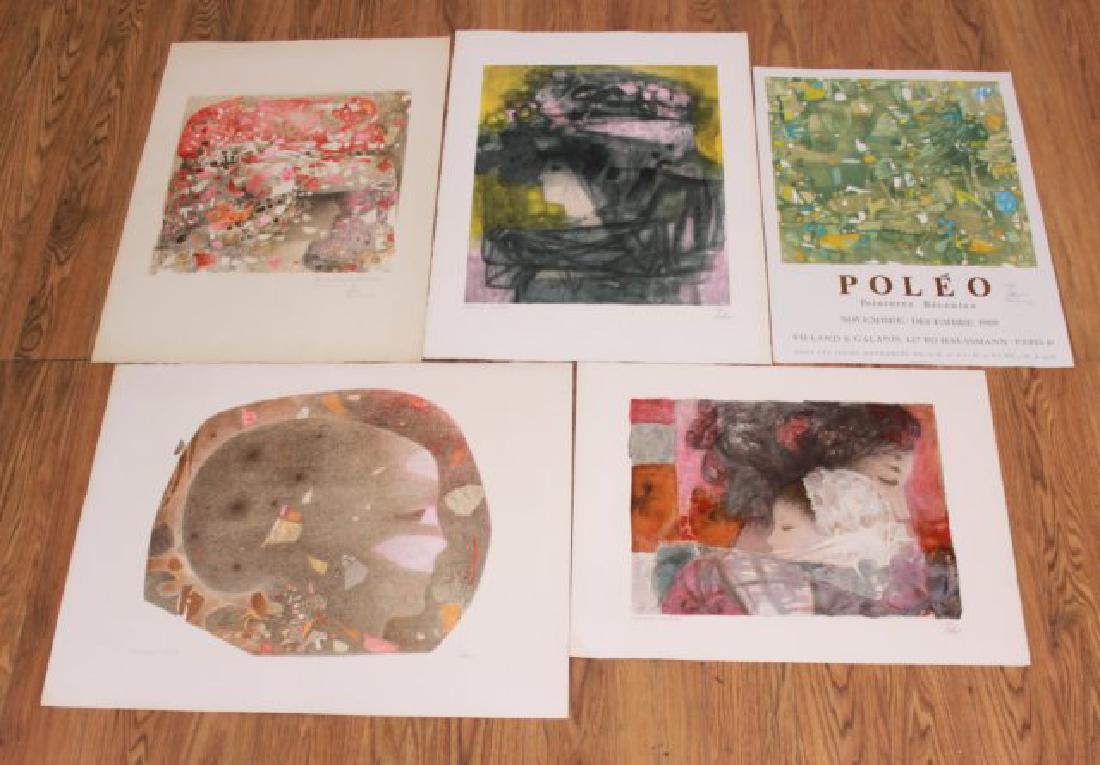 Hector Poleo, 4 Lithographs & 1 Poster (1 of 7)