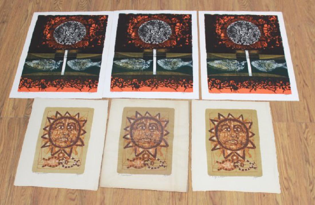 Pierre Jacquot, 6 Lithographs (1 of 3)