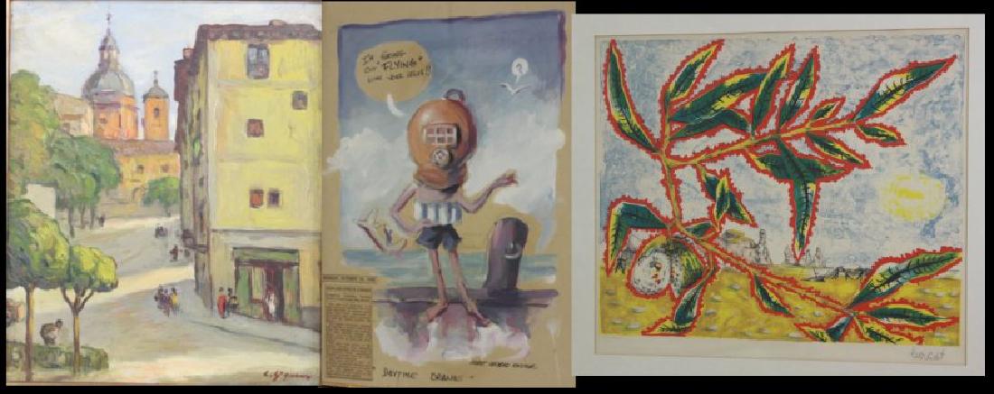 :Lurcat, Kinstler, Lewis, Gignoux, 3 Works (1 of 10)