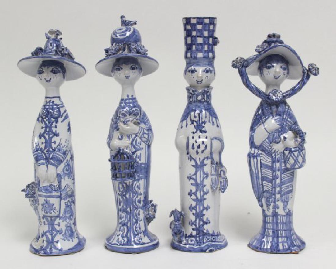 Four Seasons by Bjorn Wiinblad Pottery Figurines (1 of 6)
