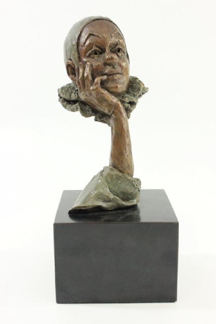Bronze Clown Head (1 of 7)