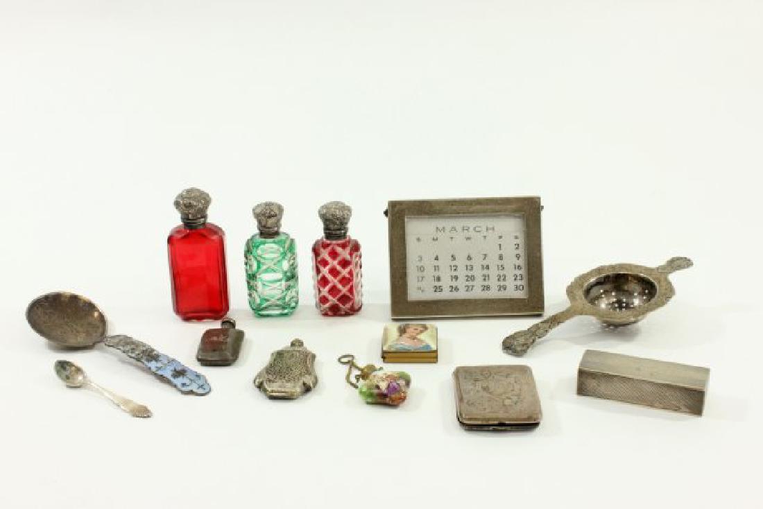Group Lot 13 Articles, Some Sterling Silver (1 of 8)