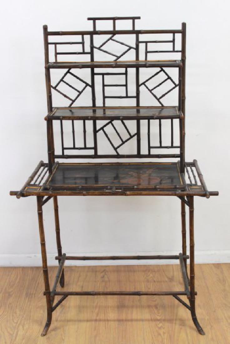 Victorian Bamboo Ladies Desk (1 of 6)