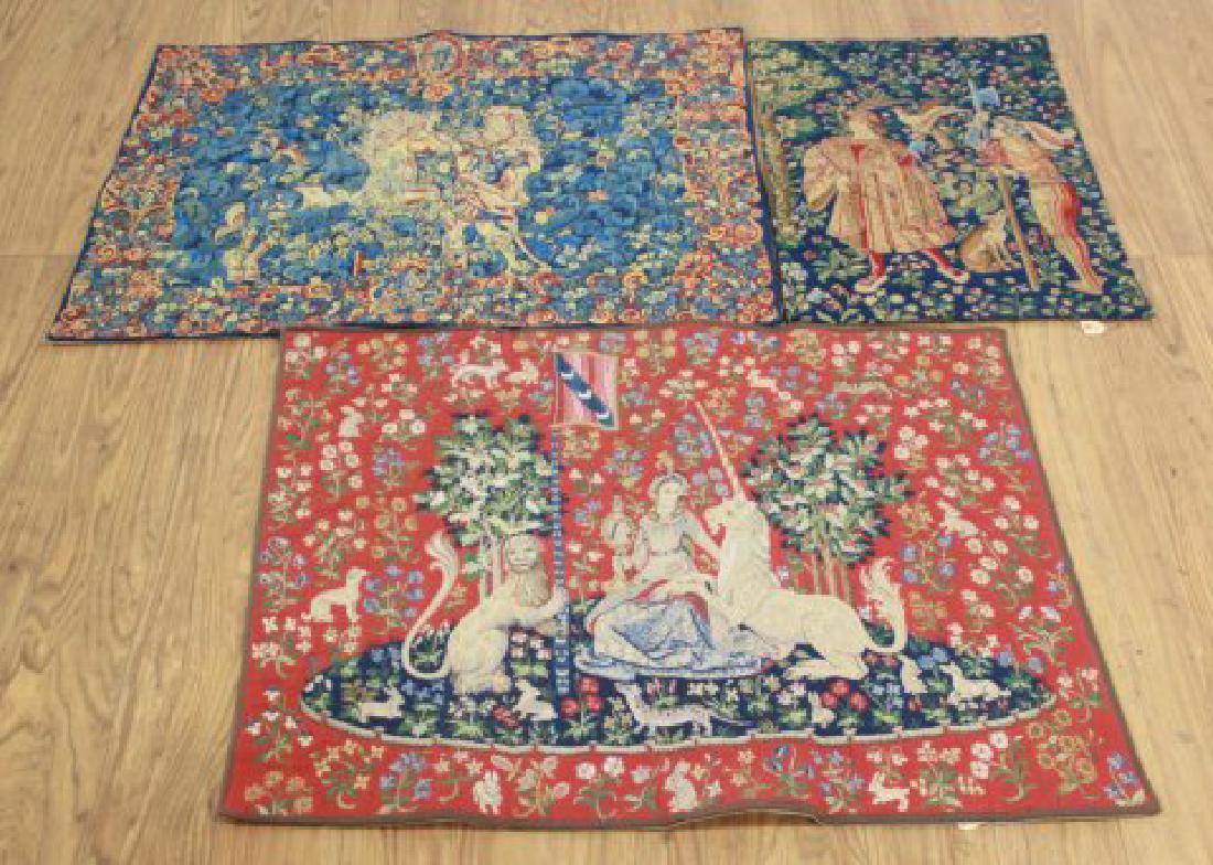 3 French Woven Tapestries (1 of 5)
