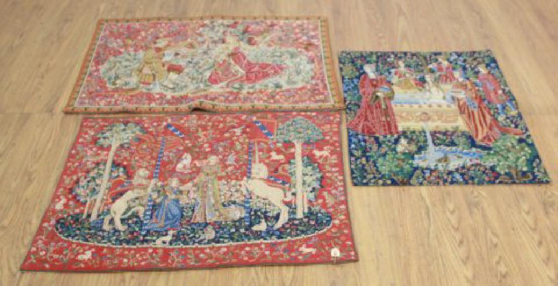 3 French Woven Tapestries (1 of 4)