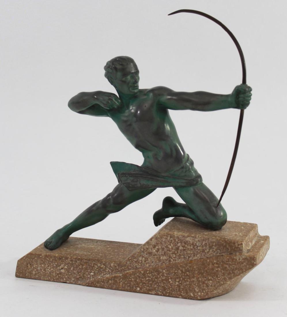 Max LeVerrier Metal Sculpture of Archer (1 of 6)