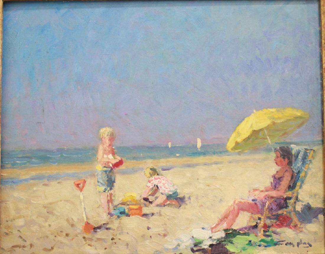 Niek Van Der Plas, Beach Scene (1 of 4)