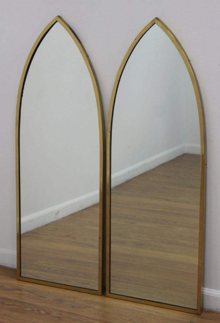 Pair Harvey Probber Brass Mirrors (1 of 2)