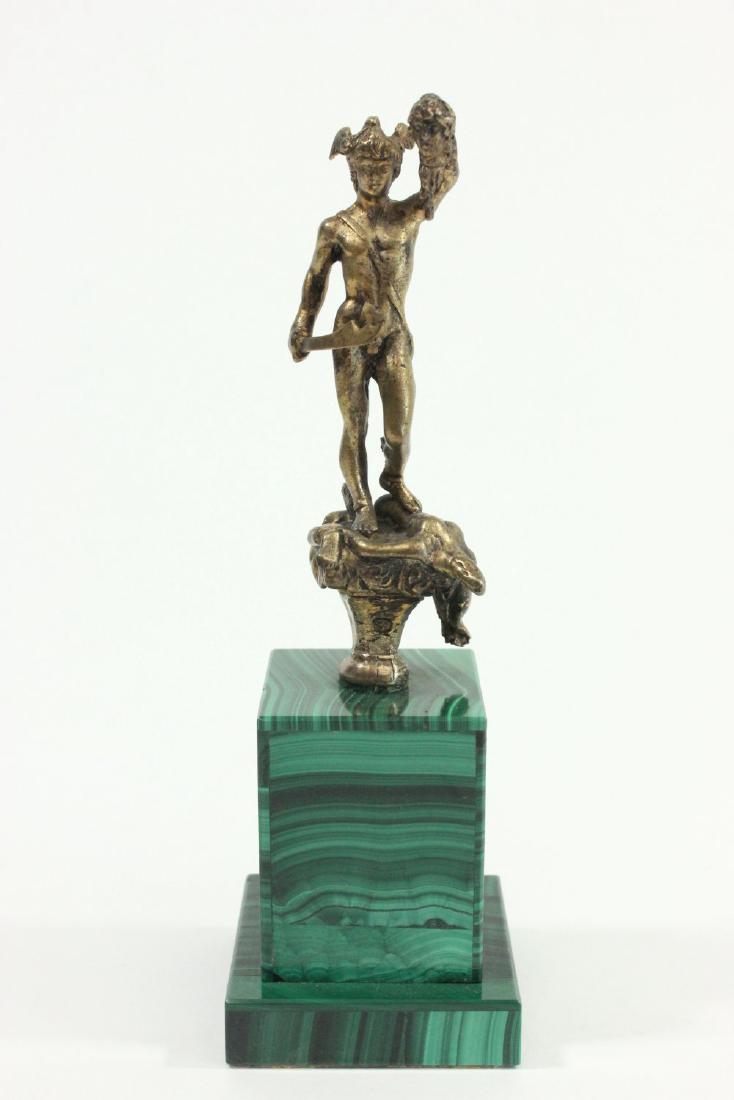 800 Silver Diminutive Statue of Perseus (1 of 6)