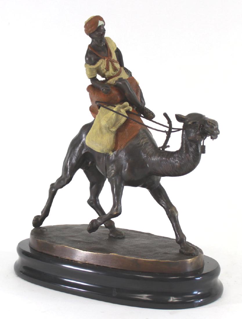 Contemporary Bronze Grouping of Middle Eastern Man (1 of 4)