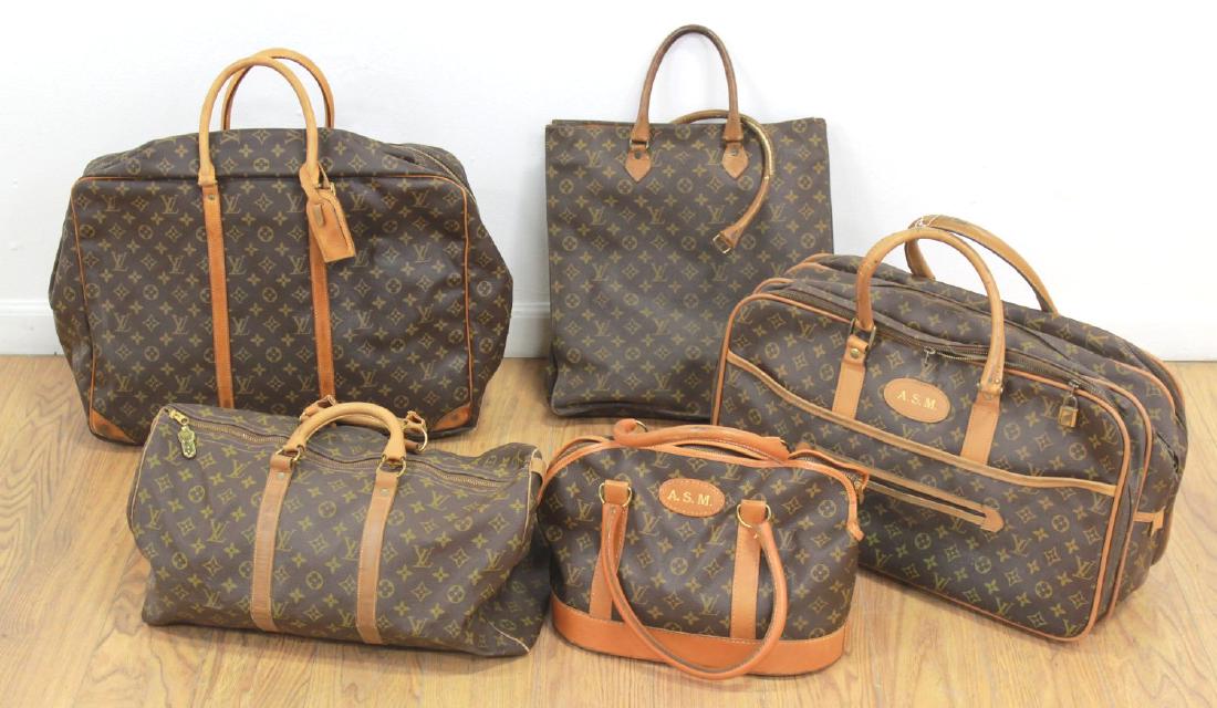 Lot of 5 Louis Vuitton Bags (1 of 7)