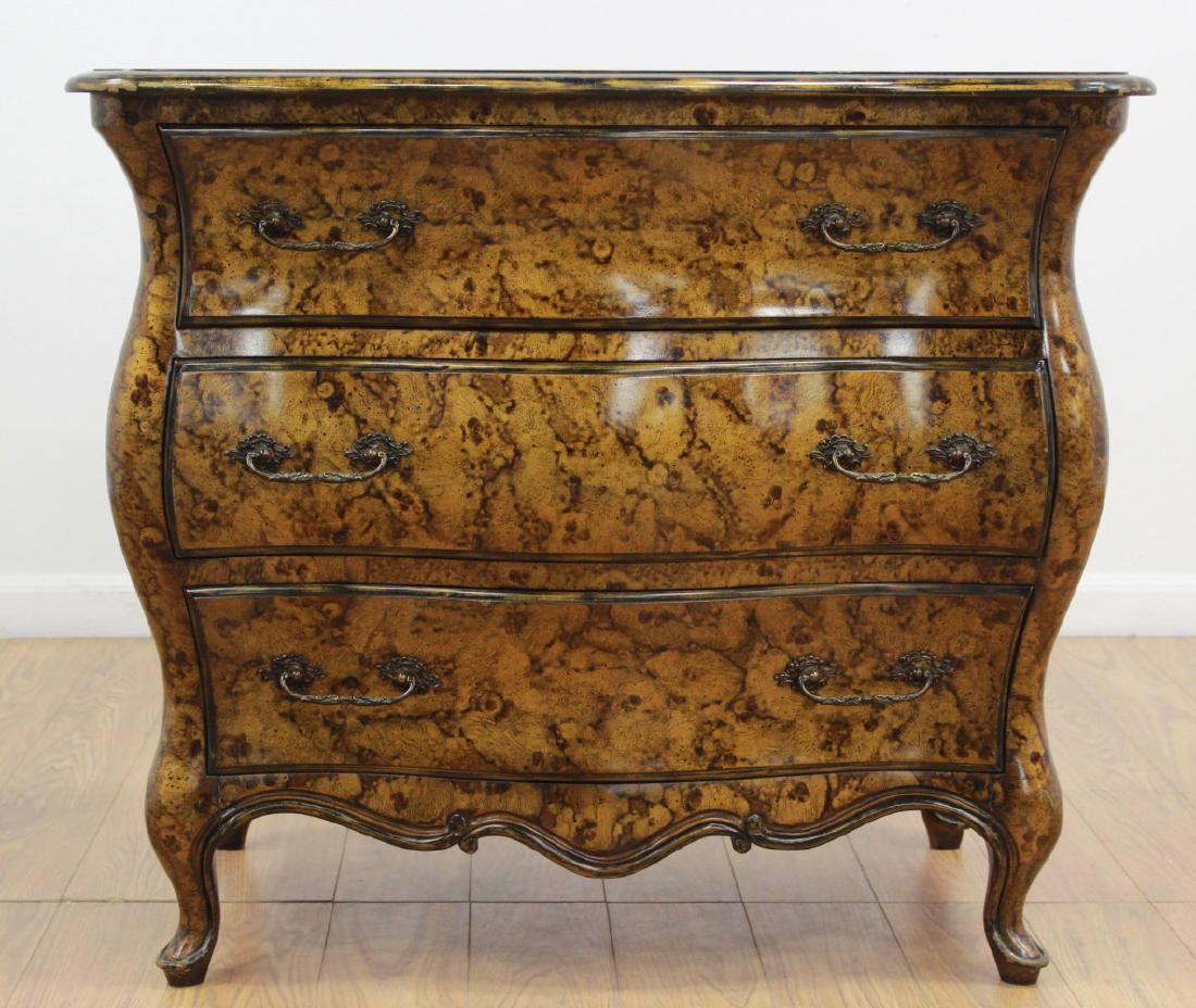 Paint Decorated 3-Drawer Bombay Commode (1 of 6)