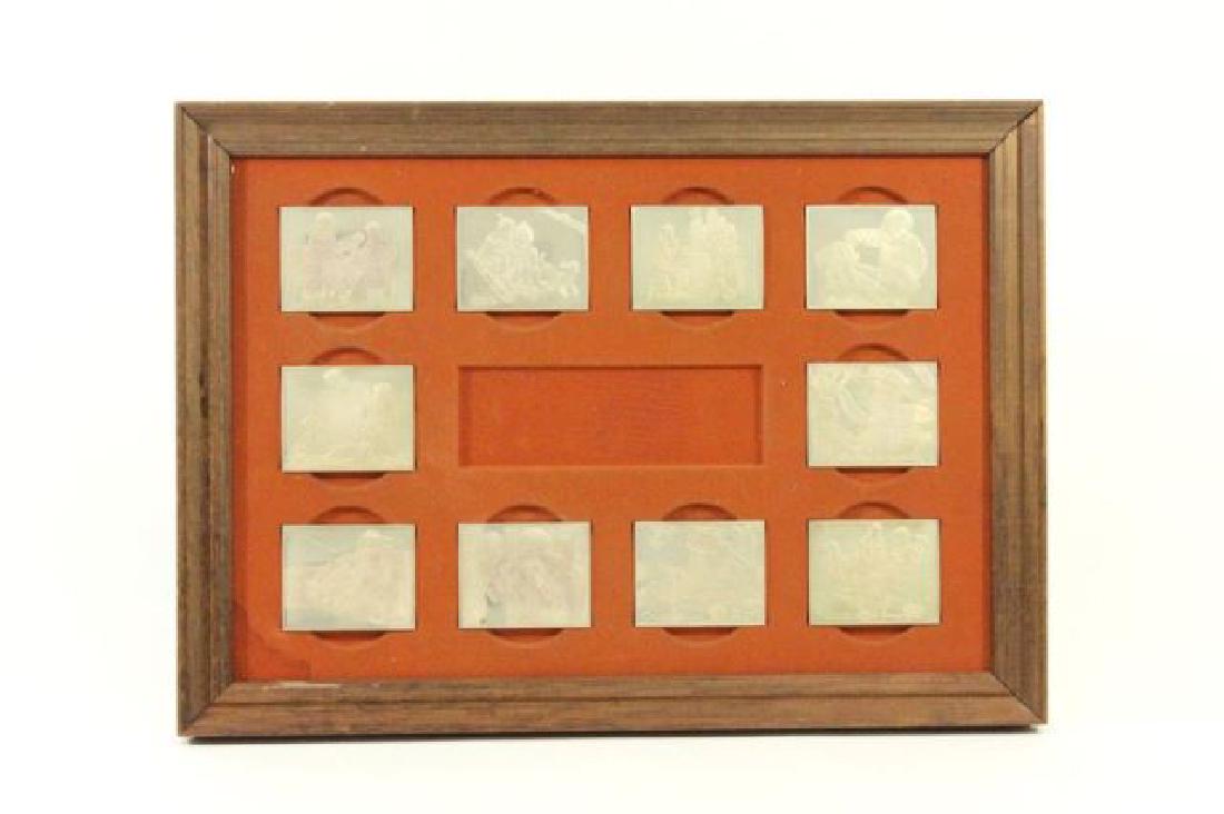 :Set 10 Sterling Silver Plaques by Norman Rockwell (1 of 9)