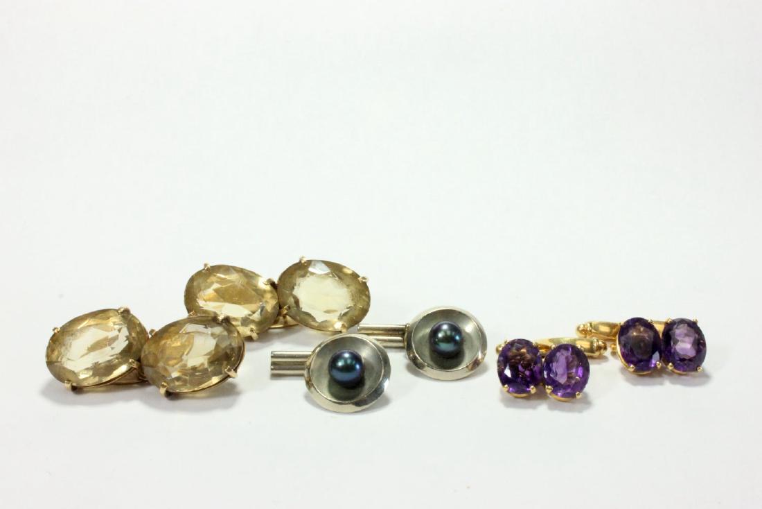 3 Pairs Cufflinks (1 of 6)