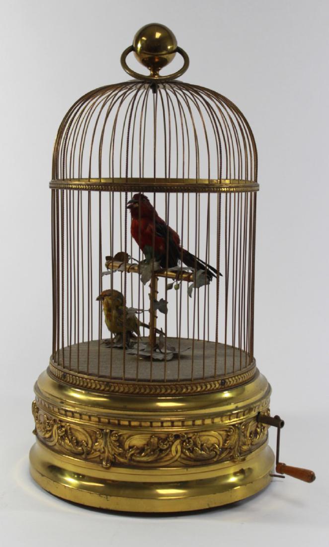 Early 20th Century Automaton Birdcage (1 of 3)