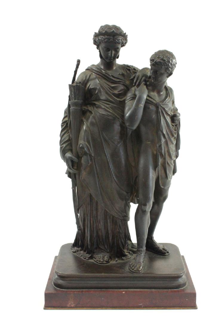 French Neoclassical Bronze Grouping (1 of 6)