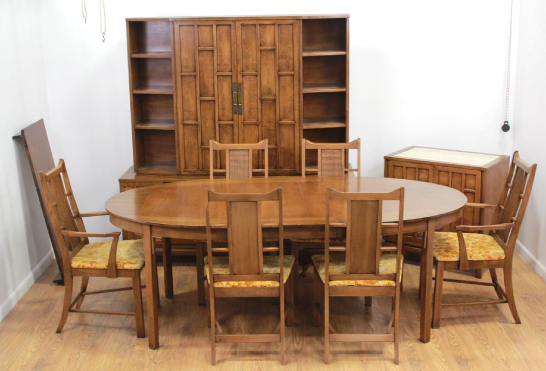 Modern Mid-Century Walnut Dining Room Set (1 of 4)