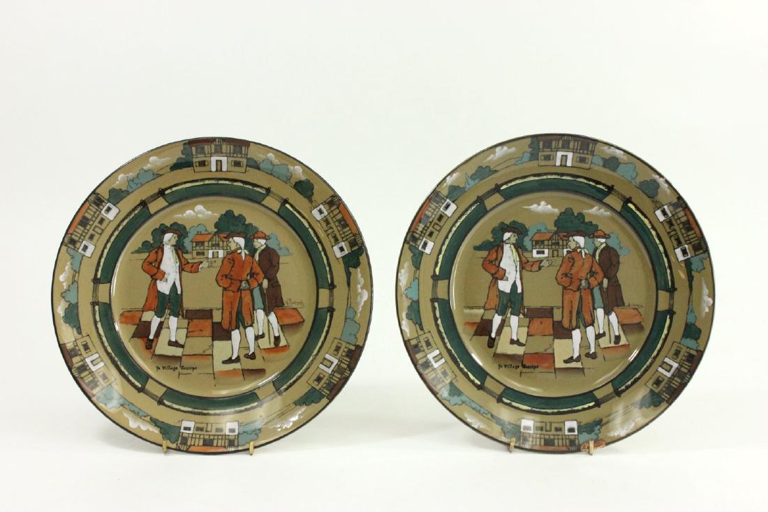 2 Buffalo Pottery Deldare Ware Plates (1 of 6)