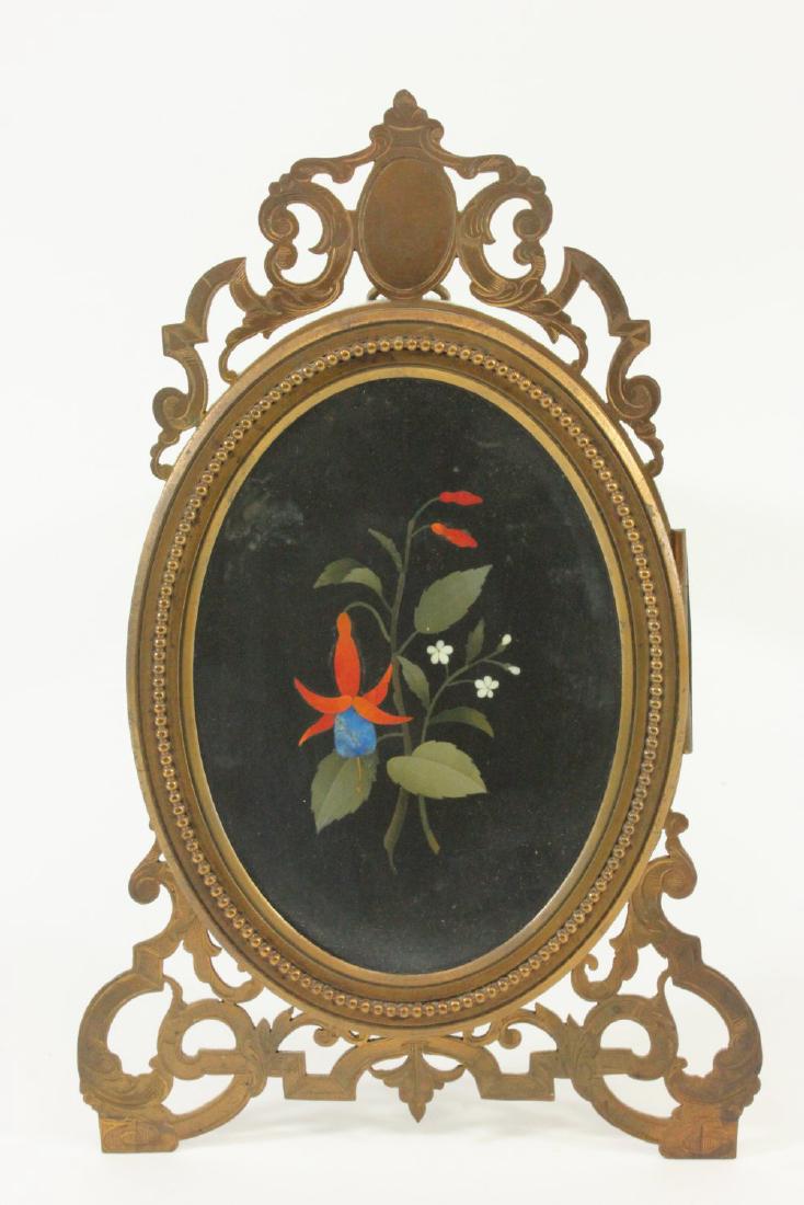 Victorian Brass Picture Frame (1 of 4)