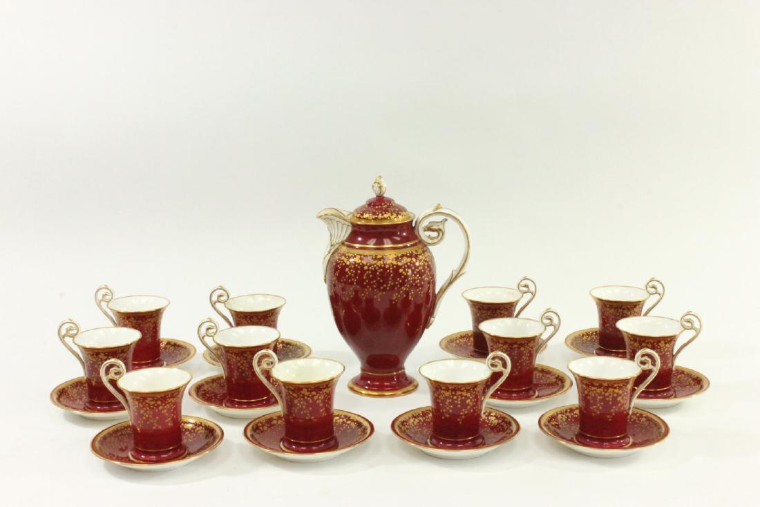 Mintons 13-Piece Porcelain Tea Set (1 of 7)
