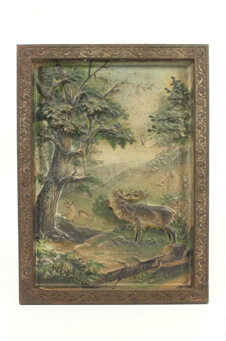 Bradley & Hubbard Patinated Metal Plaque (1 of 3)