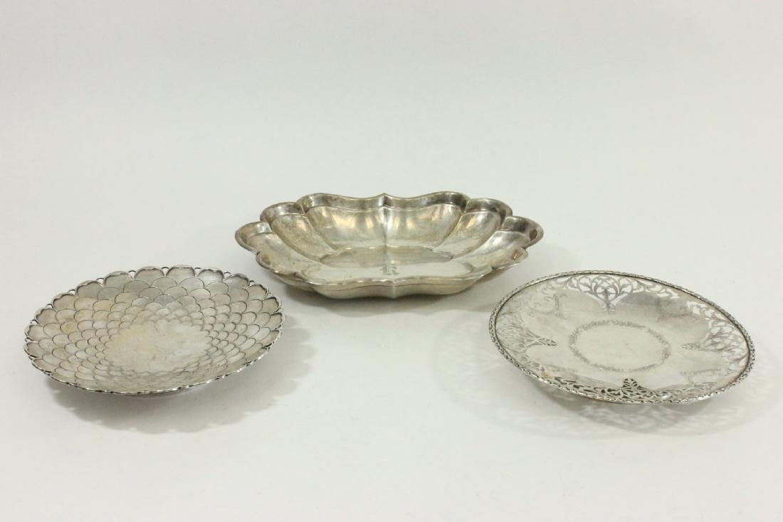2 Sterling Silver Plates & Sterling Bowl (1 of 10)