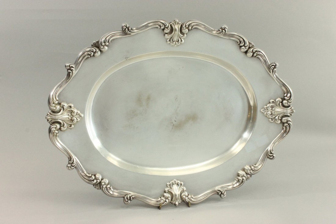 Sterling Silver Oval Platter by Whiting (1 of 5)