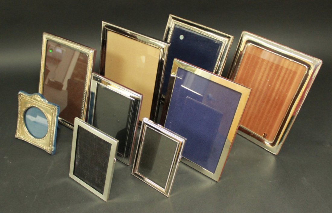 Group 9 Sterling Silver Picture Frames (1 of 1)