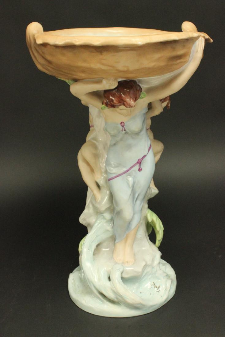 Royal Dux Porcelain Figural Compote (1 of 6)