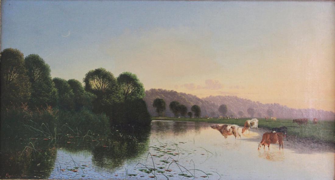 Edwin Boddington, Woodland Scene with Cows Grazing (1 of 5)