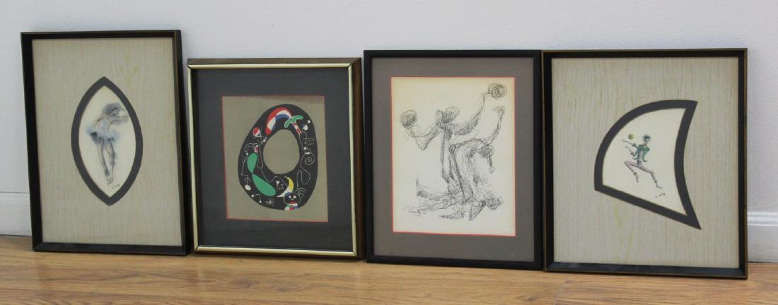 Group of 4 Works on Paper (1 of 7)