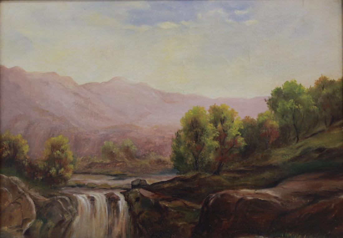 Waterfall with Mountains (1 of 3)