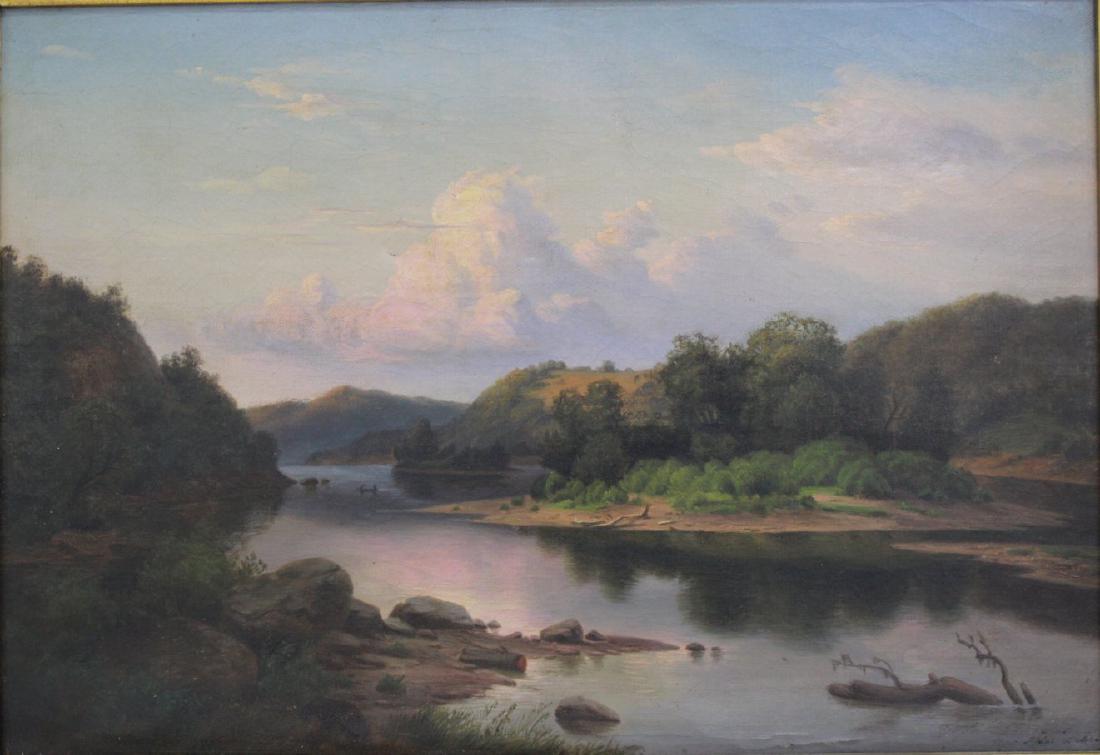 After Weber, "A Scene on the Ohio" (1 of 7)