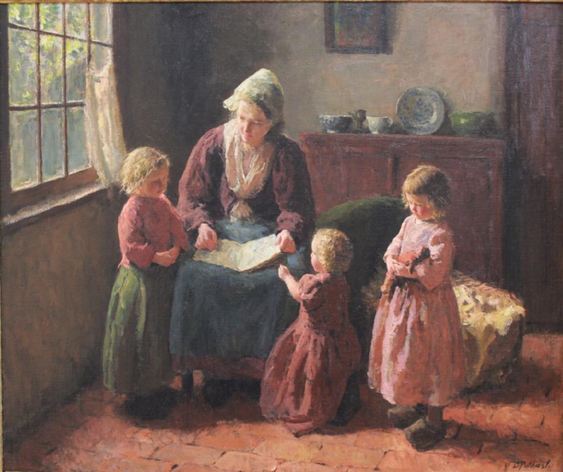 Bernard Pothast, Mother & Children (1 of 3)