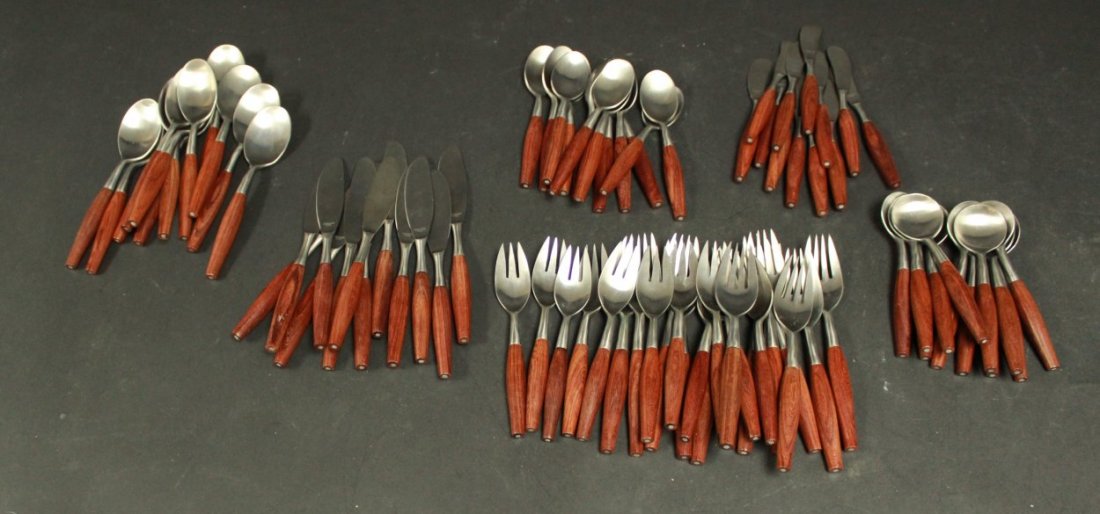 Mid-Century Modern Flatware Set (1 of 3)
