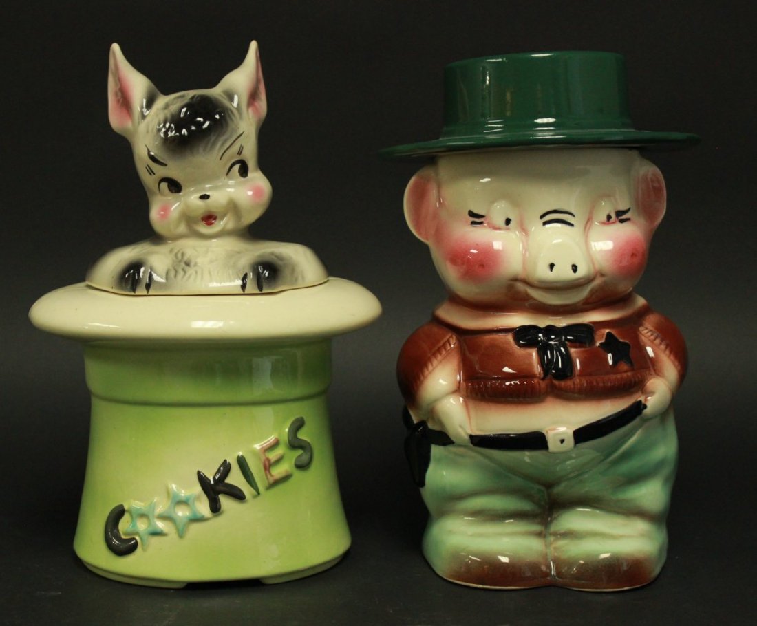 2 Vintage Cookie Jars (1 of 3)