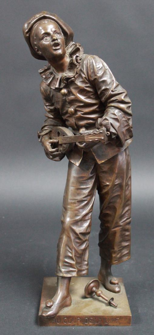 Bouret, Au Clair de la Lune Bronze Sculpture (1 of 5)