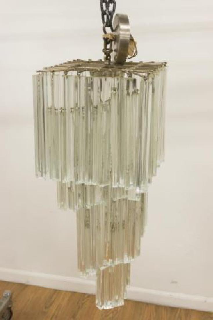 :Mid-Century Modern Camer Crystal Chandelier (1 of 4)