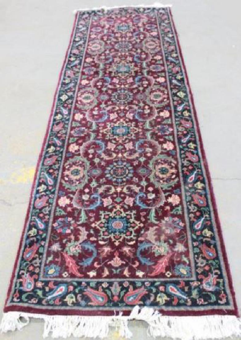 :Indian Wool Runner Rug / Carpet (1 of 5)