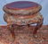 252: 19TH C. ORIENTAL MAHOGANY CARVED TABLE
