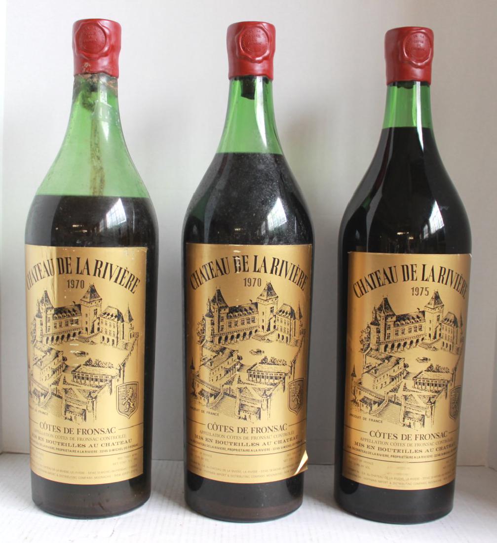 3 Double Magnum Bottles of French1975 Wine Jun 29, 2019 Time