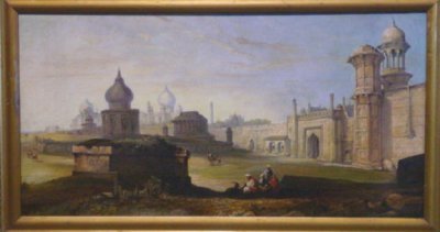 19TH C. ORIENTALIST OIL PAINTING SIGNED FRERE